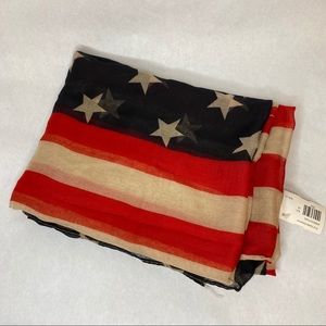 American Flag Vintage Scarf